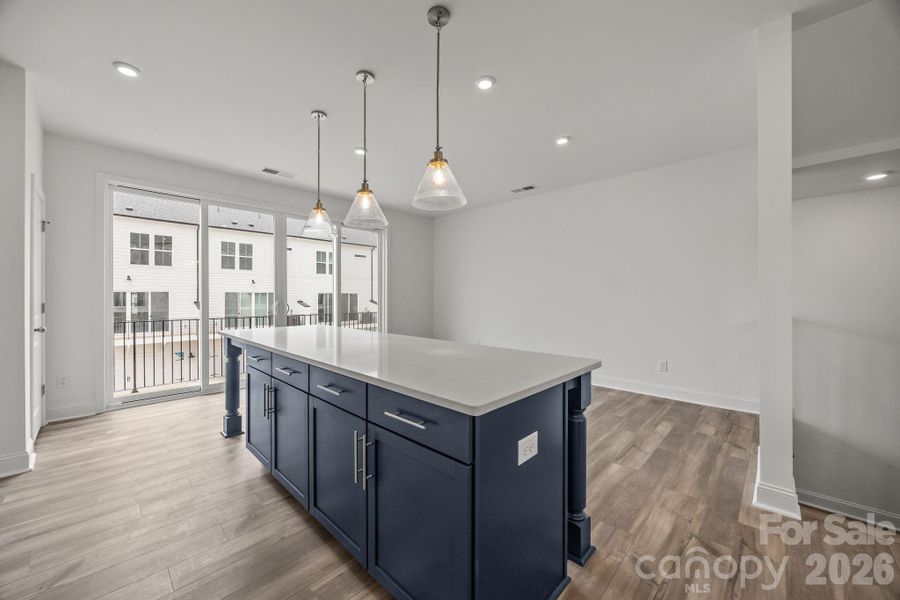 Furnished interior view inside a new home in , Charlotte (Image 16).