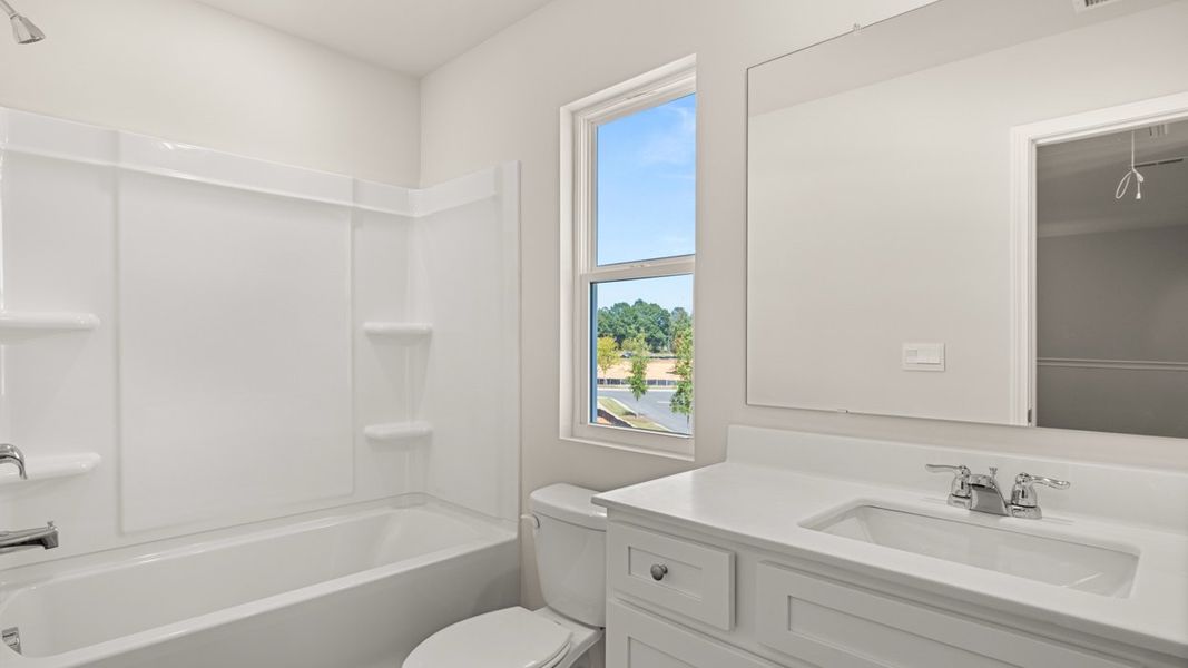 Furnished interior view inside a new home in Brookland Commons, Monroe (Image 11).