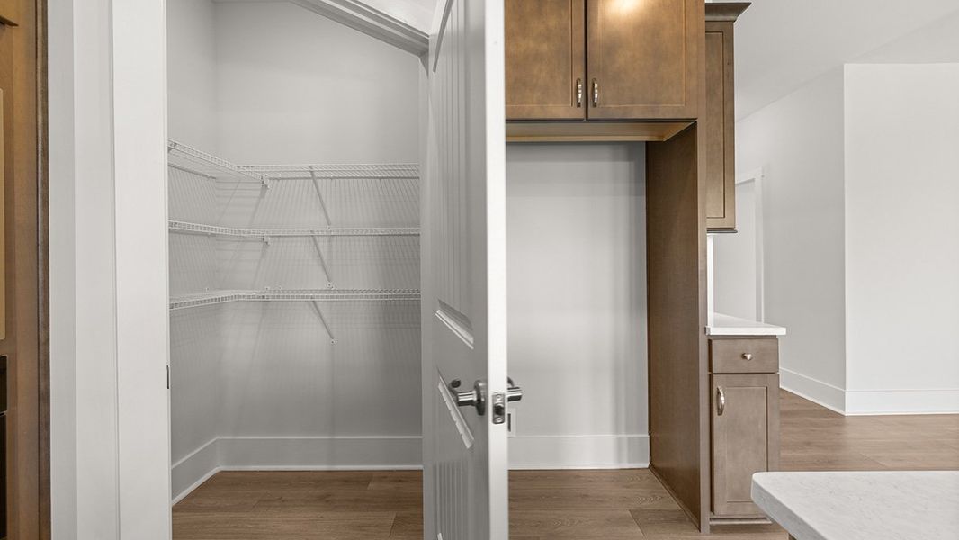 Representative furnished interior of a home built from the CLIFTON by D.R. Horton in Hamptons at Riverwood North, Dallas (Image 9).