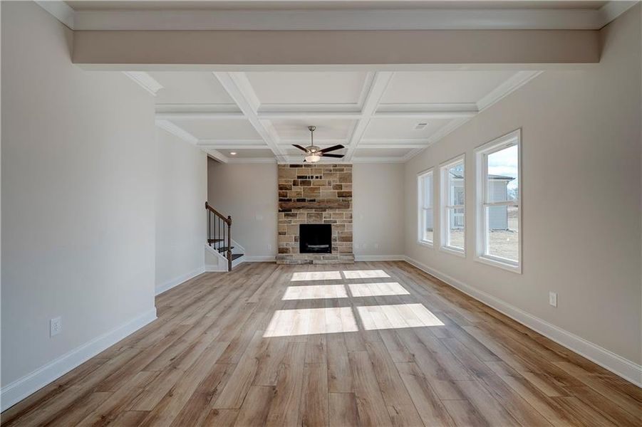 Spacious, unfurnished interior of a new home in Enclave at Logan Point, Loganville (Image 12).