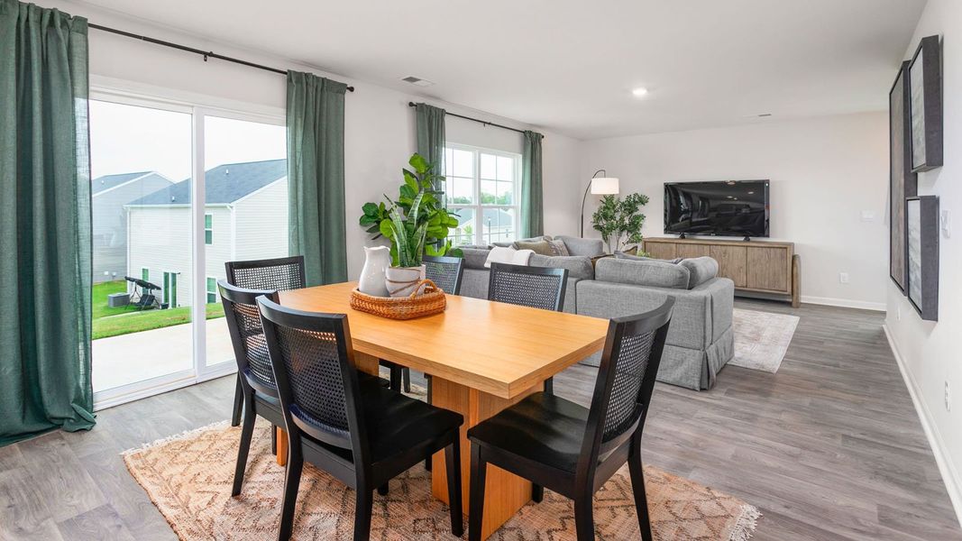 Furnished interior view inside a new home in Bynum Farms, Farmville (Image 7).