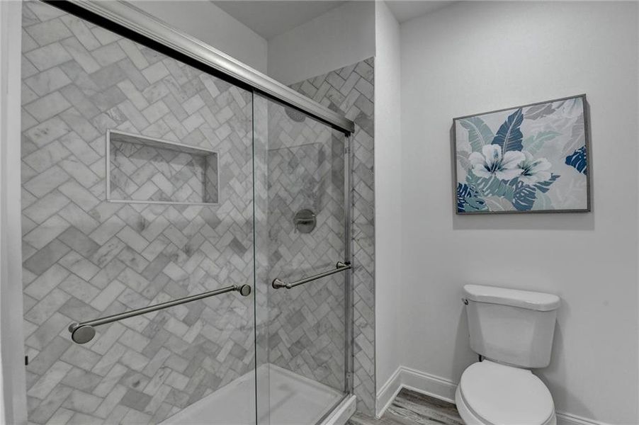 Furnished interior view inside a new home in Long Hollow Landing, Gainesville (Image 3).