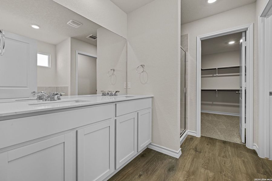 Furnished interior view inside a new home in Redbird Ranch, San Antonio (Image 7).