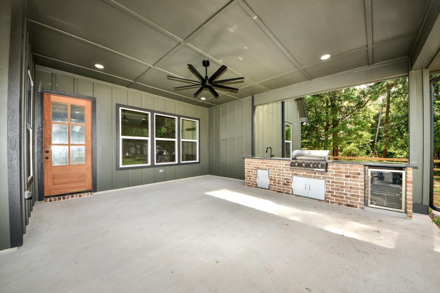 Exterior details and patio area of a home in , Plantersville (Image 34). Exterior details and patio area of a home in , Plantersville (Image 34).
