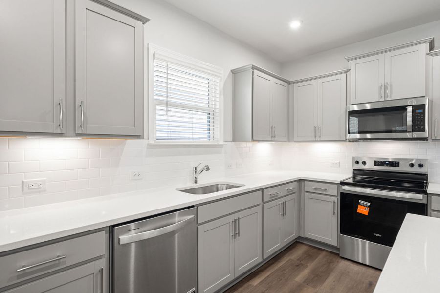 Furnished interior view inside a new home in Waterways, Richmond Hill (Image 6).