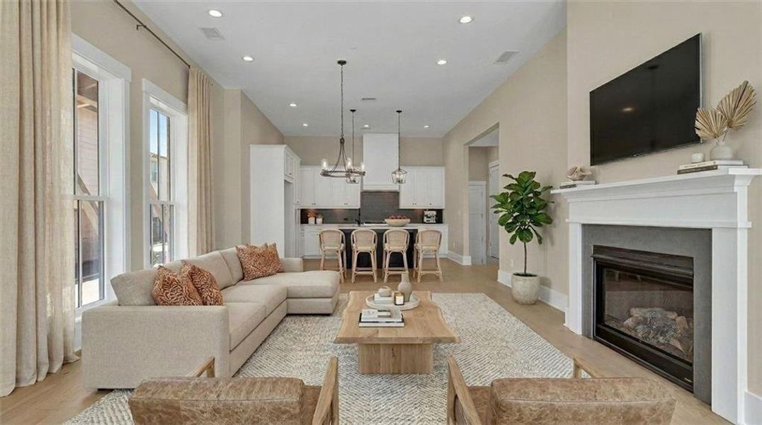 Furnished interior view inside a new home in , Fayetteville (Image 12).