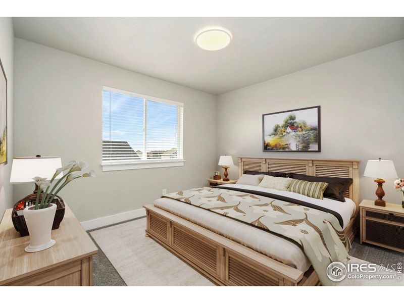 Furnished interior view inside a new home in , Severance (Image 10).