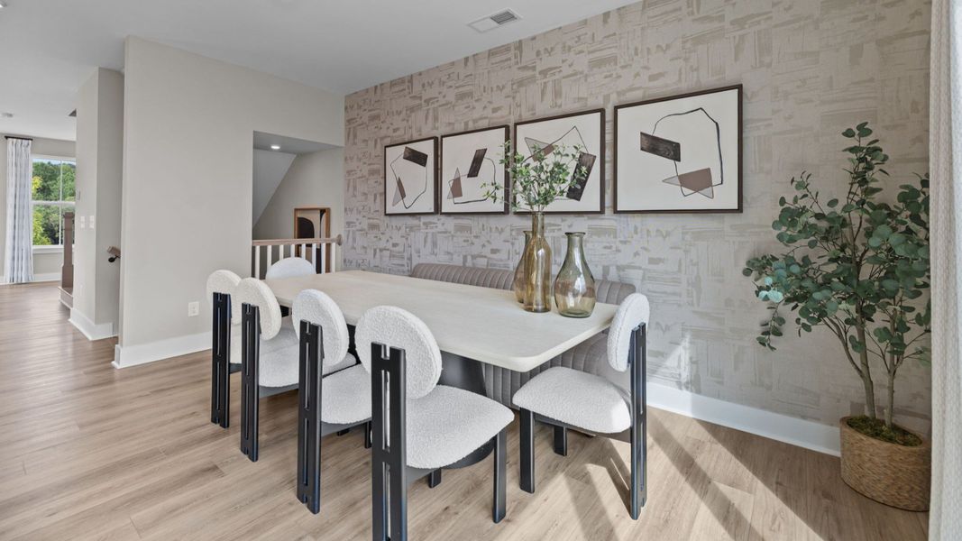 The Landon Plan by DRB Homes in Charlotte, NC - Dining Area