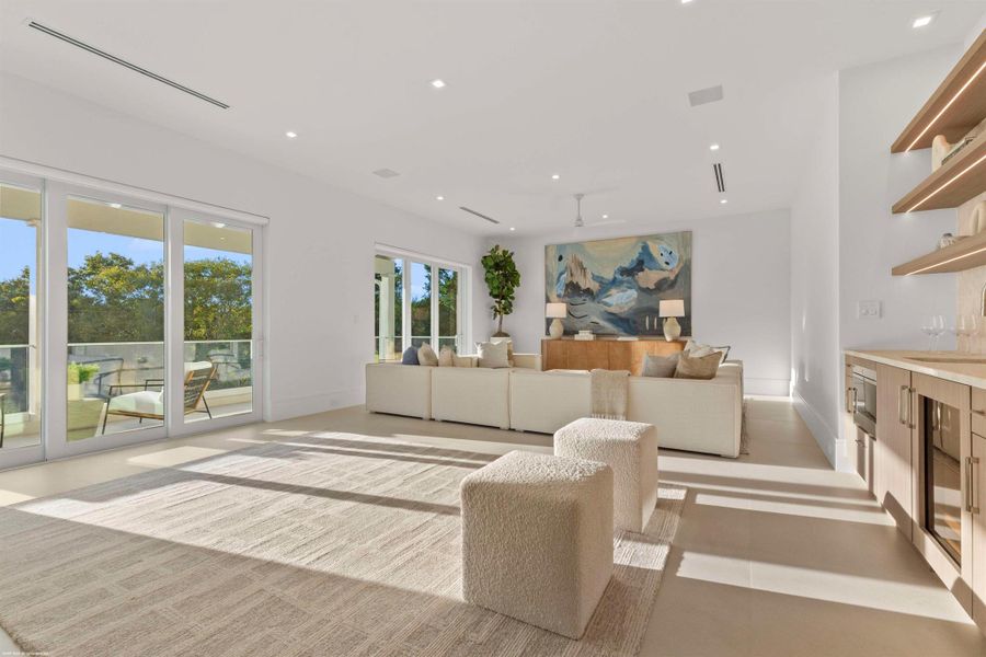 Furnished interior view inside a new home in , Wellington (Image 14).