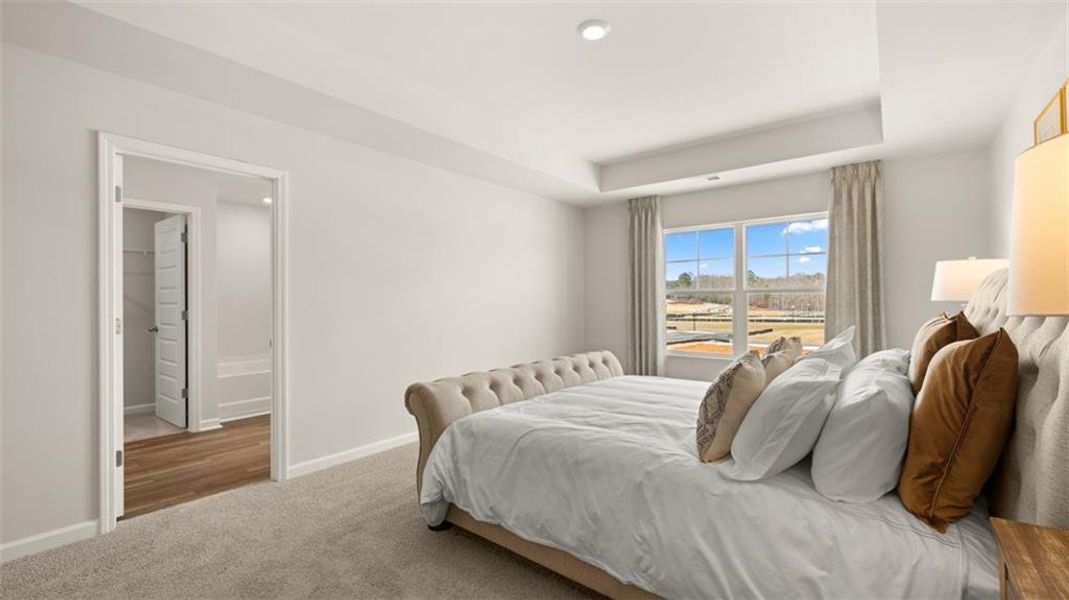 Furnished interior view inside a new home in Echo Glen, Stockbridge (Image 7).