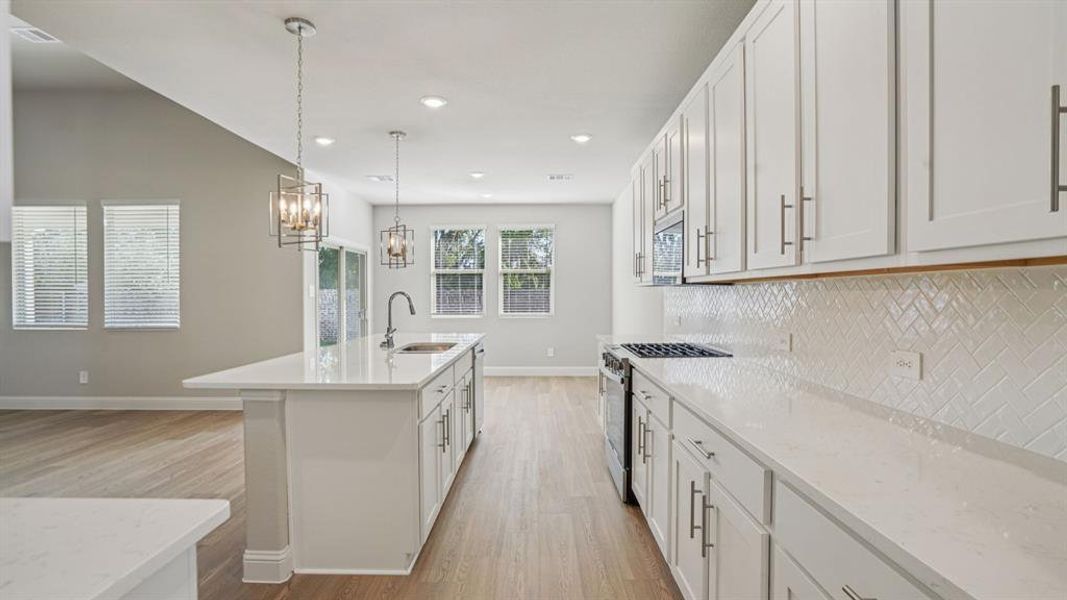 Photo is not of the actual home, but is an inspirational photo of builder’s model home and may depict options, furnishings, and/or decorator features that are not included.