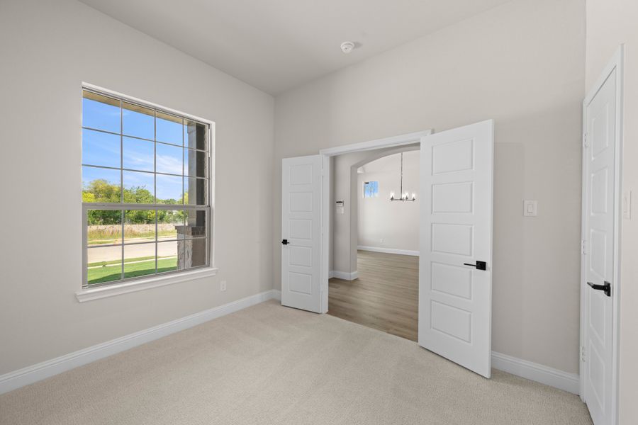 Spacious, unfurnished interior of a new home in Mockingbird Hills - Signature Series, Joshua (Image 26). Spacious, unfurnished interior of a new home in Mockingbird Hills - Signature Series, Joshua (Image 26).