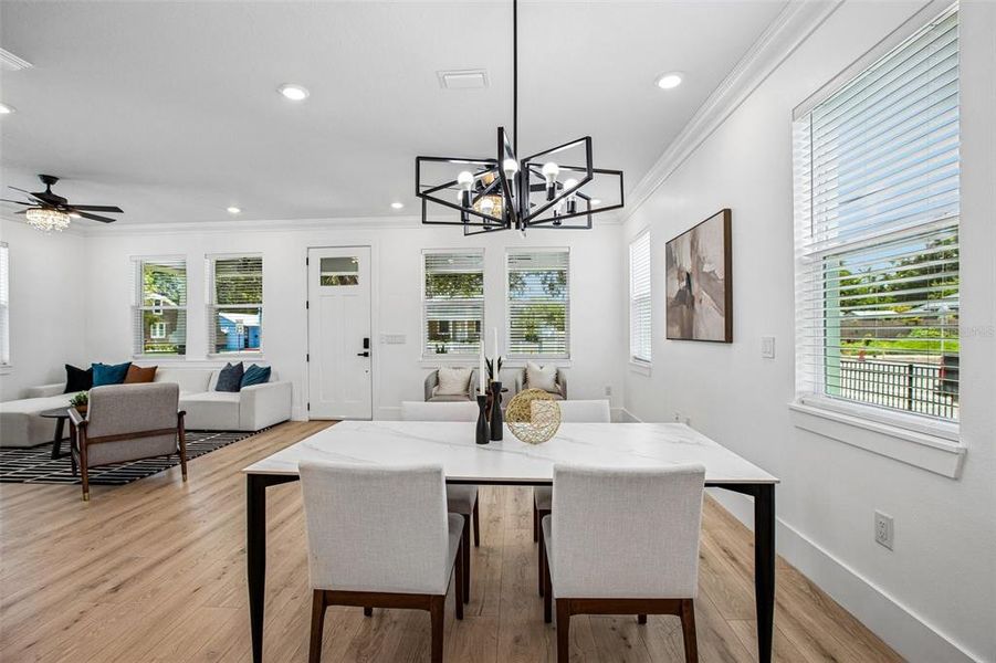 Furnished interior view inside a new home in , Tampa (Image 14).
