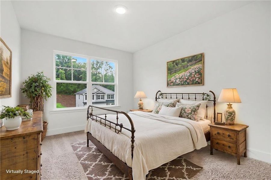 Furnished interior view inside a new home in Thunder Ridge, Dawsonville (Image 8).