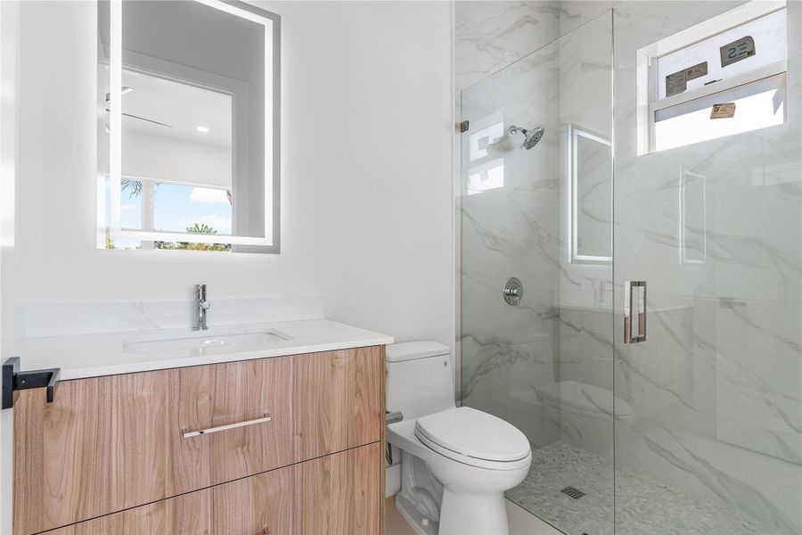 Furnished interior view inside a new home in , Pompano Beach (Image 24).