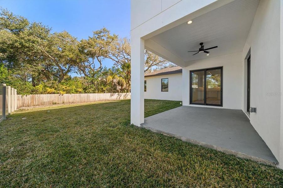 Exterior details and patio area of a home in , Largo (Image 34).