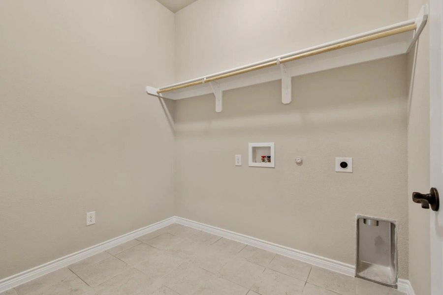 Laundry Room | Concept 2671 at Mockingbird Hills in Joshua, TX by Landsea Homes