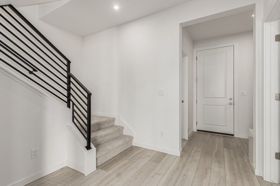 Spacious, unfurnished interior of a new home in Parkside at Victory Ridge, Colorado Springs (Image 30).