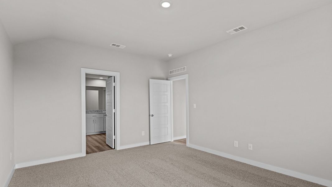 Representative unfurnished interior of a home built from the TEXAS CALI by D.R. Horton in Homestead at Parks Bell Ranch, Odessa (Image 14).