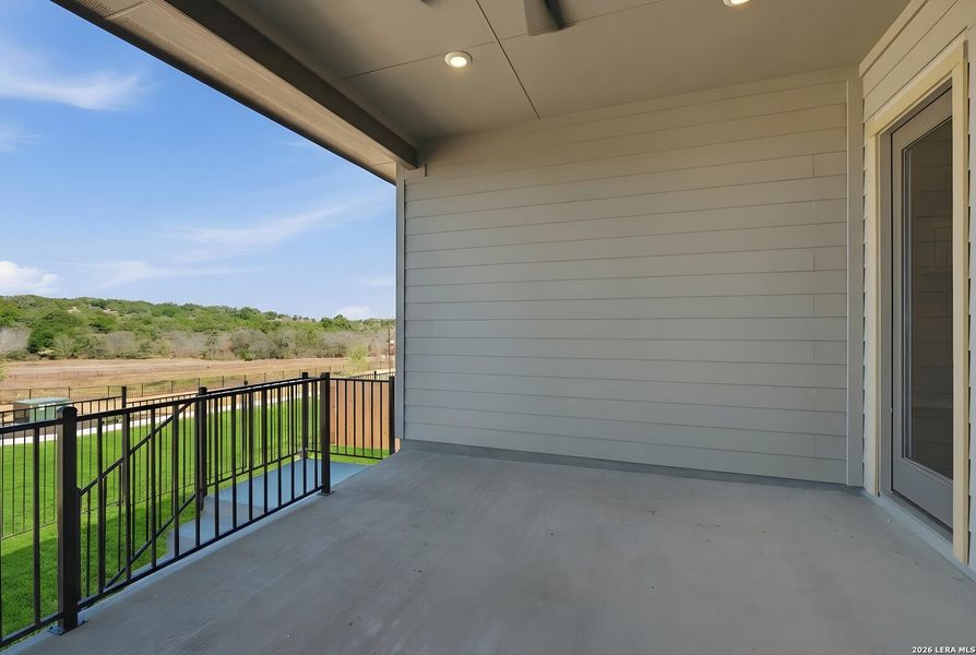 Exterior details and patio area of a home in Meyer Ranch, New Braunfels (Image 2). Exterior details and patio area of a home in Meyer Ranch, New Braunfels (Image 2).