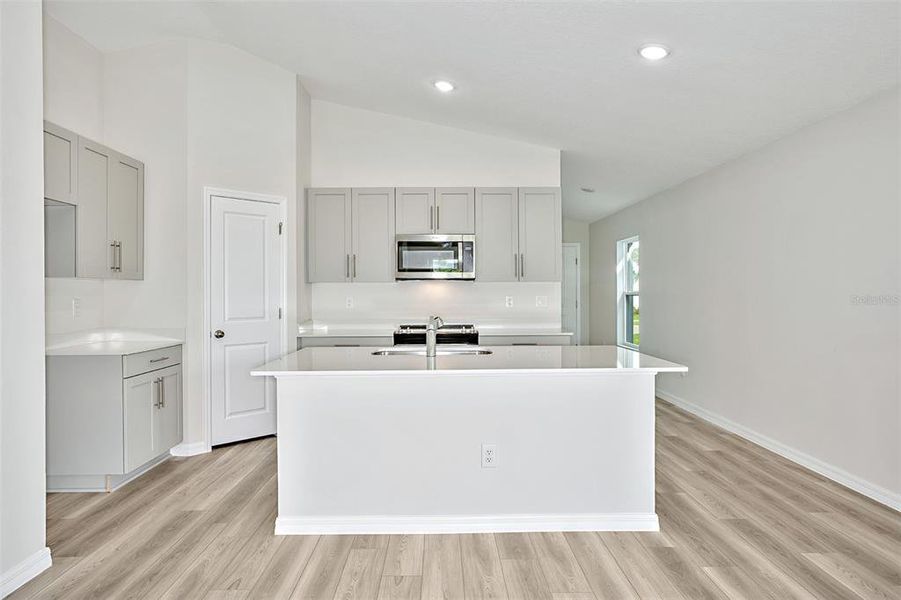 Furnished interior view inside a new home in Crosswinds, Haines City (Image 3).