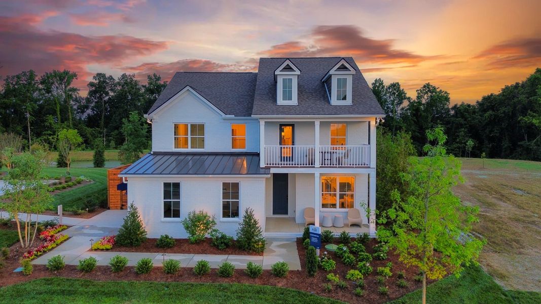 Representative exterior photo of a completed home built from the Continental by Pulte Homes in Devonshire, Mount Juliet, TN (Image 25).