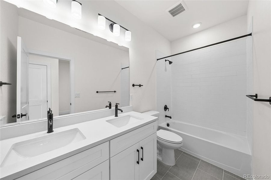 Furnished interior view inside a new home in Duet at Sterling Ranch, Littleton (Image 11).