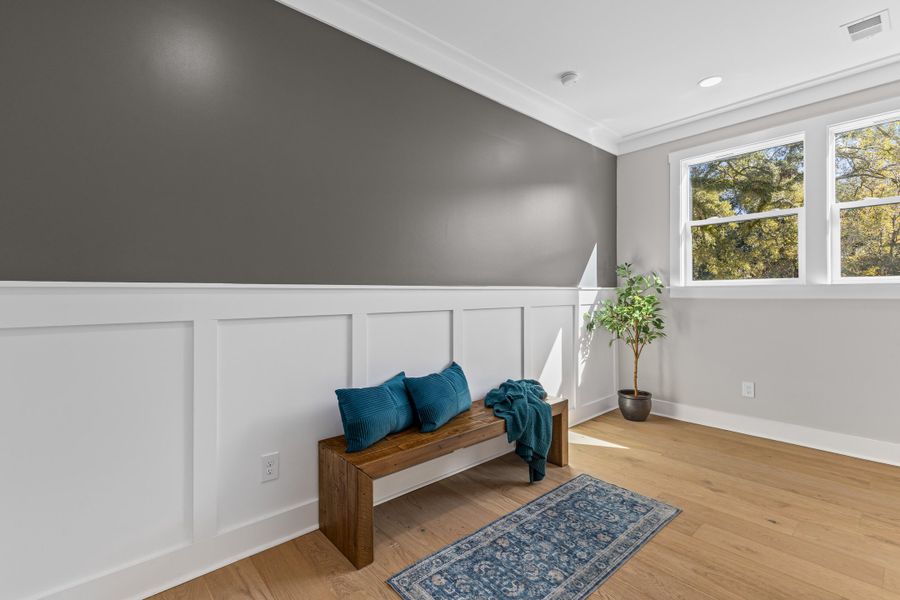 Furnished interior view inside a new home in , Charleston (Image 32).