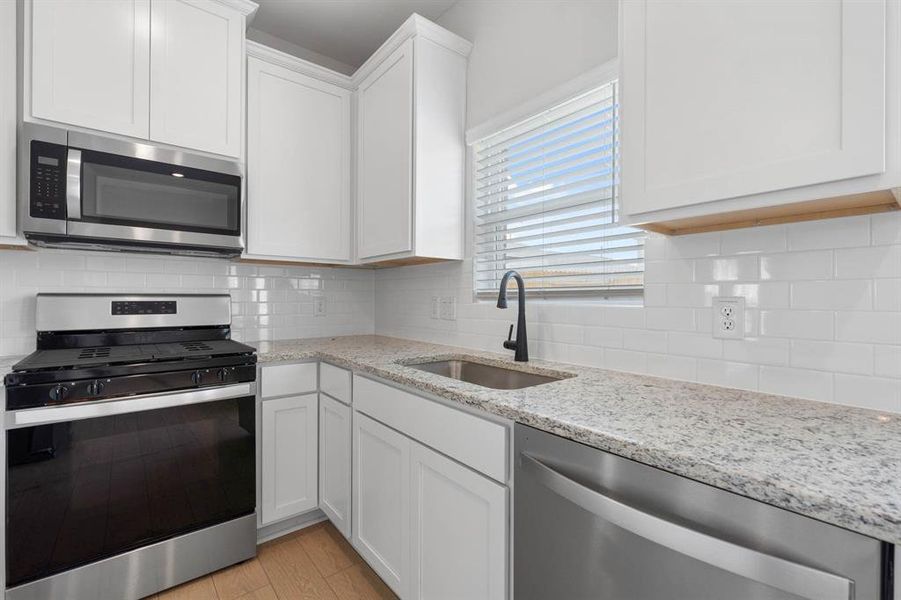 Furnished interior view inside a new home in Princeton Heights, Princeton (Image 2).