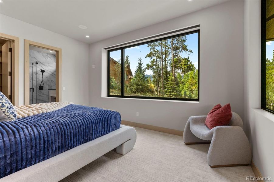 Furnished interior view inside a new home in , Breckenridge (Image 2).