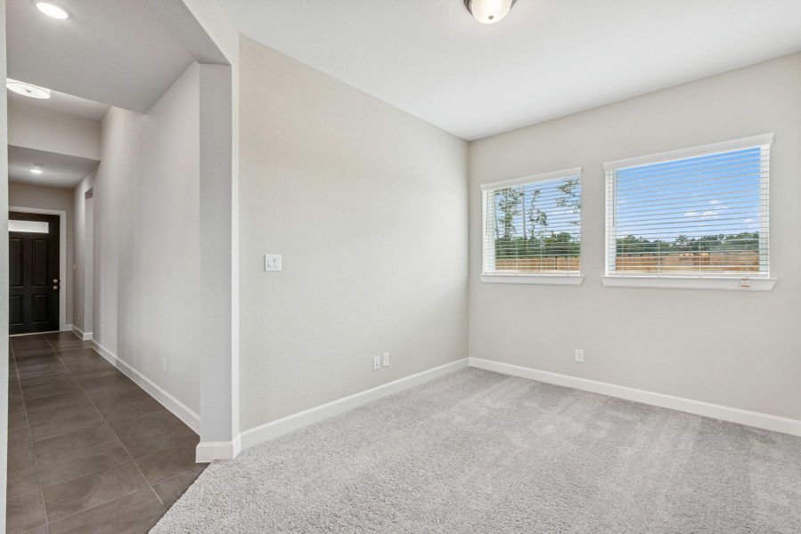 Spacious, unfurnished interior of a new home in ARTAVIA 45' Homesites, Conroe (Image 28). Spacious, unfurnished interior of a new home in ARTAVIA 45' Homesites, Conroe (Image 28).