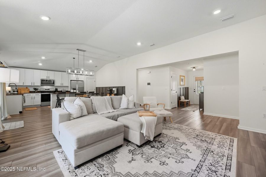 Furnished interior view inside a new home in , Jacksonville (Image 5).