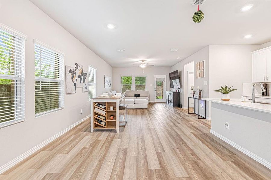 Furnished interior view inside a new home in , McKinney (Image 6).