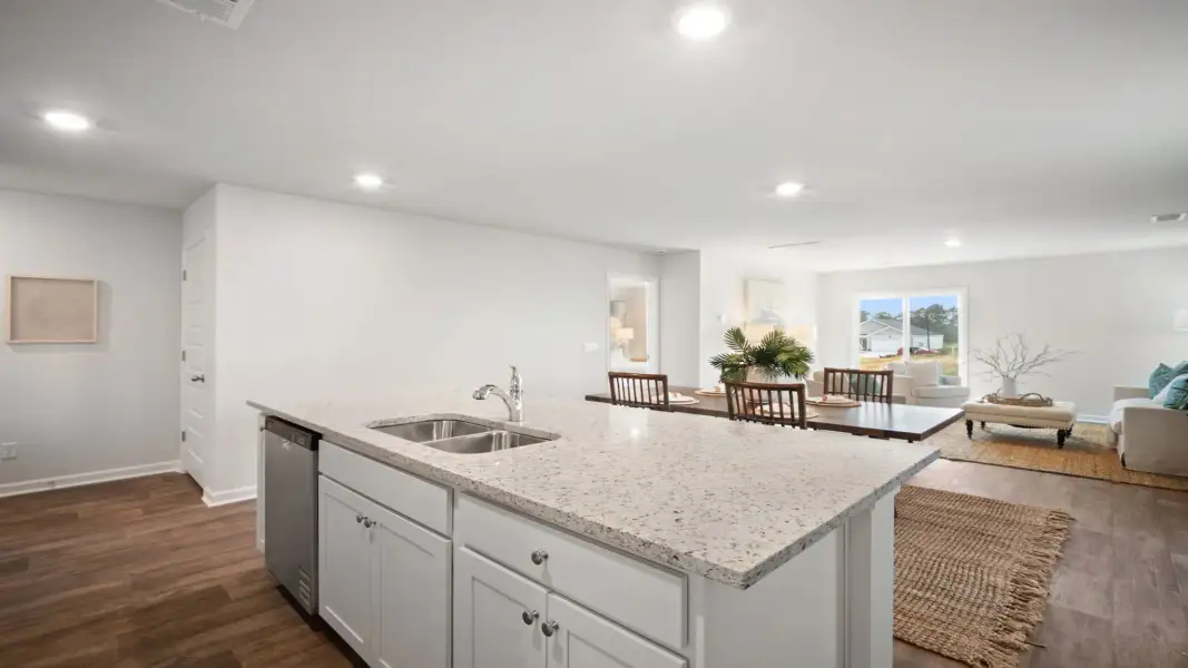 Furnished interior view inside a new home in The Retreat at East Argent, Ridgeland (Image 5).