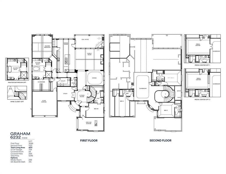 2D floor plan layout of this home in , Prosper, TX (Image 5).