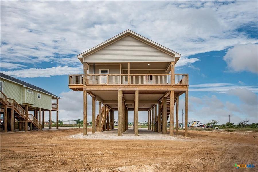 In-progress construction of a new home in , Port Lavaca, TX (Image 31).