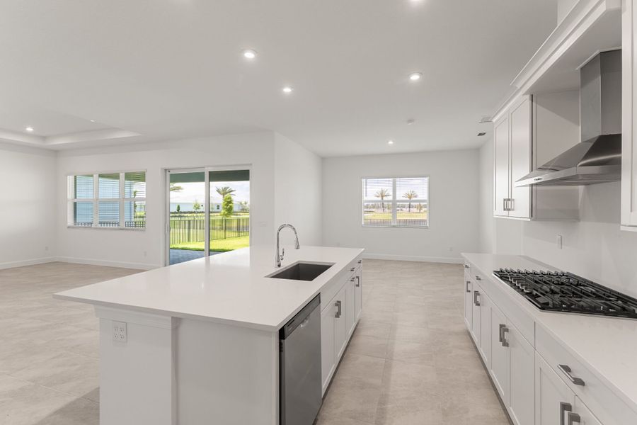 Furnished interior view inside a new home in Tradition, Port St. Lucie (Image 4).
