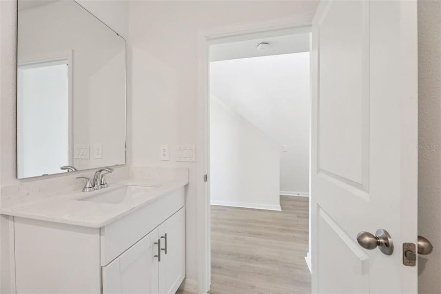 Furnished interior view inside a new home in Crosswinds - Signature Series, Haines City (Image 11).