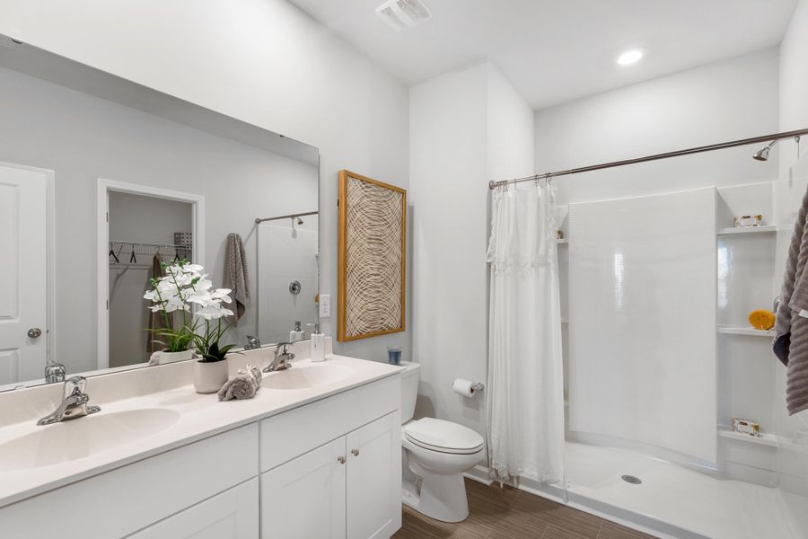 Furnished interior view inside a new home in Cypress Preserve, Moncks Corner (Image 12).
