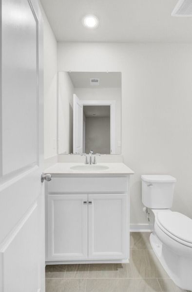 Furnished interior view inside a new home in Indigo Grove Townhomes, Johns Island (Image 11).