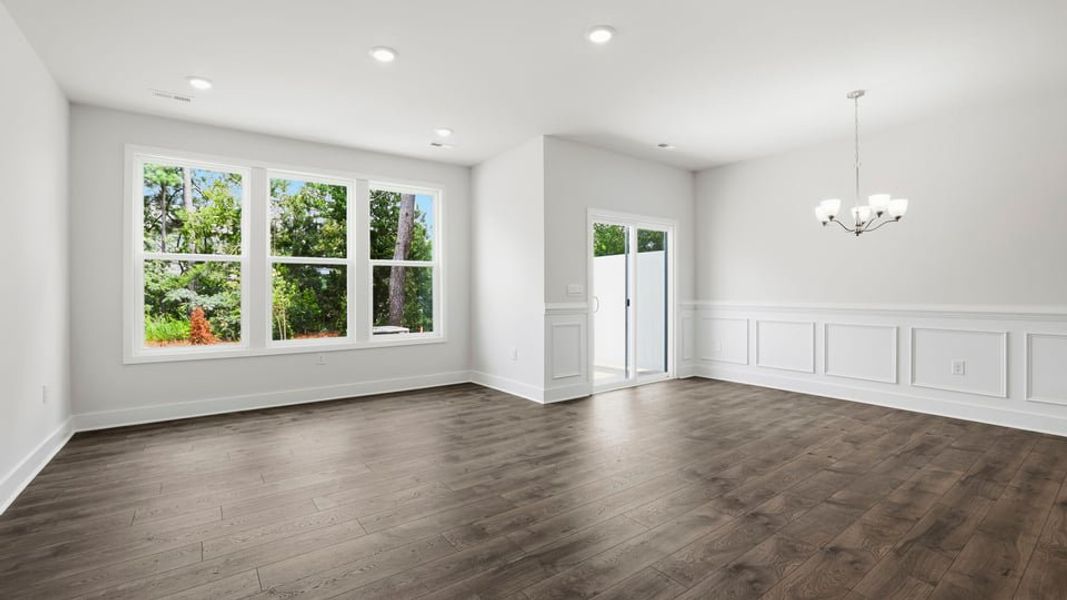 Spacious, unfurnished interior of a new home in Ken's Crossing, Moore (Image 14). Spacious, unfurnished interior of a new home in Ken's Crossing, Moore (Image 14).