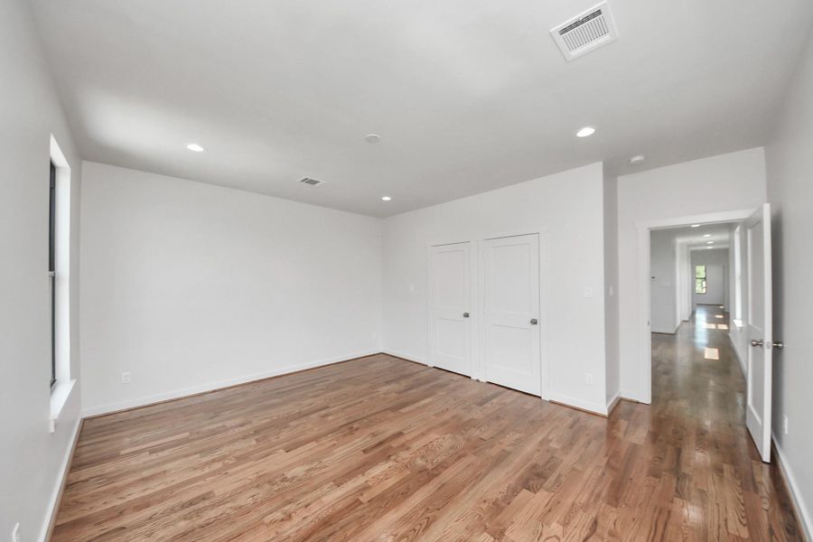 Real hardwoods throughout the house. Real hardwoods throughout the house.