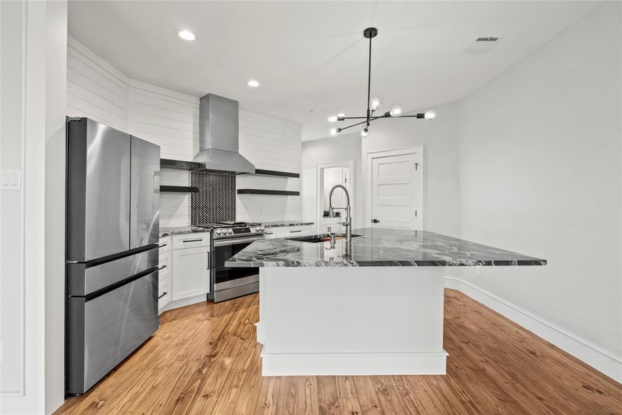 Furnished interior view inside a new home in , Galveston (Image 7). Furnished interior view inside a new home in , Galveston (Image 7).