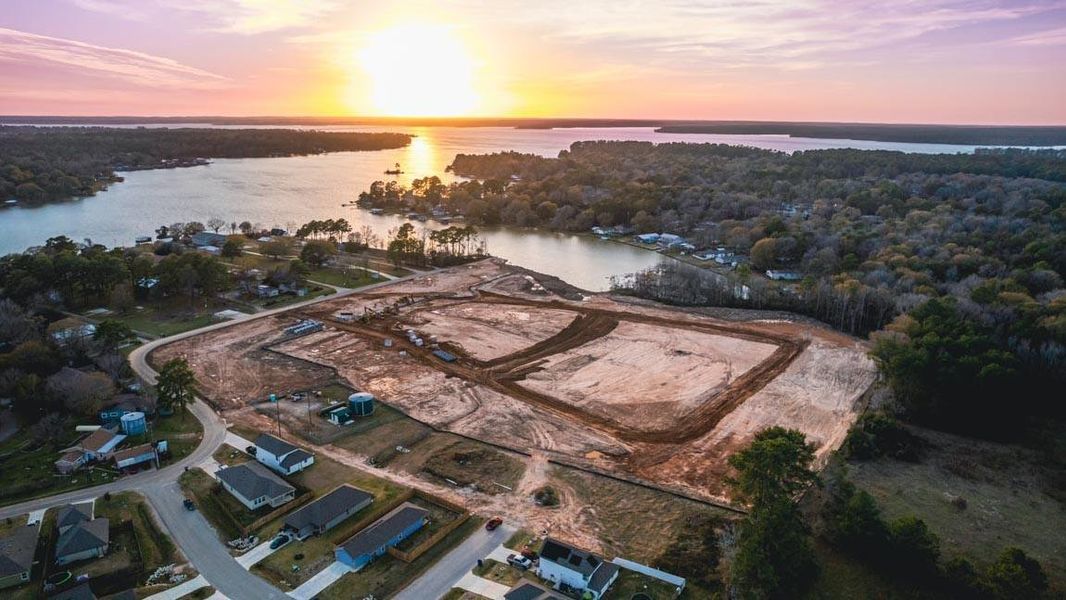 Site preparation for new homesites in Lake Conroe Cove, Willis (Image 36).