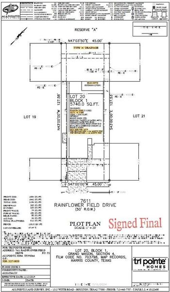 2D floor plan layout of this home in , Cypress, TX (Image 3).
