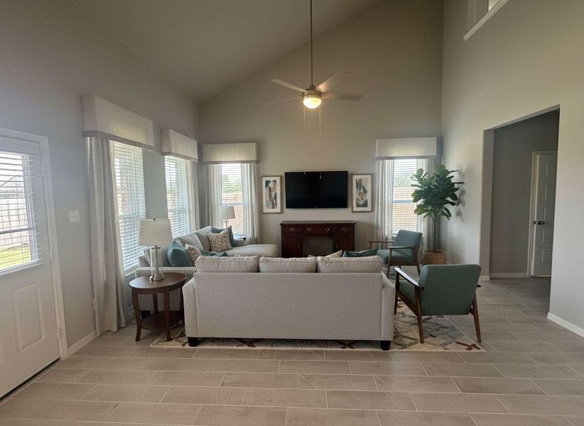Furnished interior view inside a new home in Rates starting as low as, Iowa Colony (Image 7). Furnished interior view inside a new home in Rates starting as low as, Iowa Colony (Image 7).