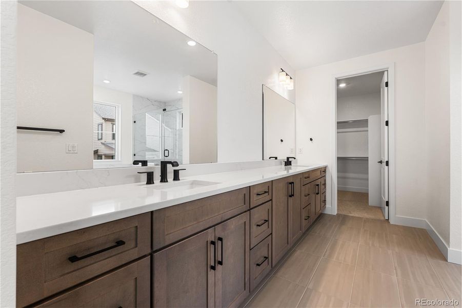 Furnished interior view inside a new home in Stargaze at Solstice, Littleton (Image 33).