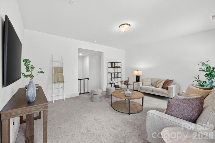 Furnished interior view inside a new home in Edgewater Lakeview On Your Lot, Lancaster (Image 39).