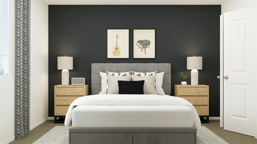 Furnished interior view inside a new home in Woodfield Preserve: Ridgepointe Collection, Georgetown (Image 10). Furnished interior view inside a new home in Woodfield Preserve: Ridgepointe Collection, Georgetown (Image 10).