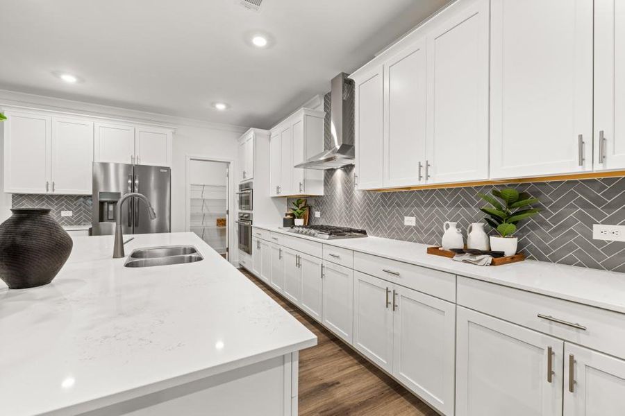 Furnished interior view inside a new home in Twelve Parks 55+, Sharpsburg (Image 22).